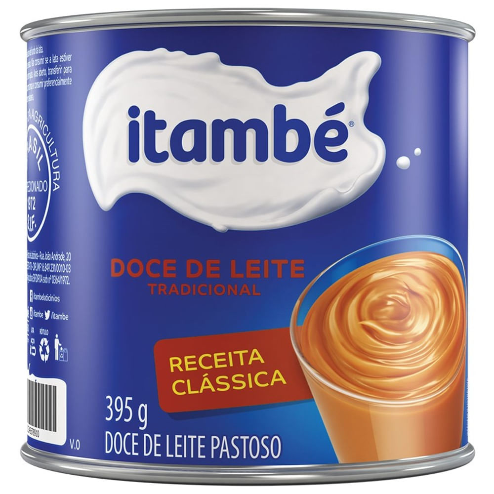 Doce De Leite Tradicional Itambe 395g - Loja Novamix