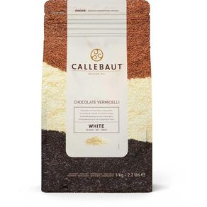 Chocolate Callebaut Vermicelli Branco Granulado 1kg