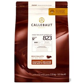 Chocolate Callebaut 823 Ao Leite 33,6% 2,01kg